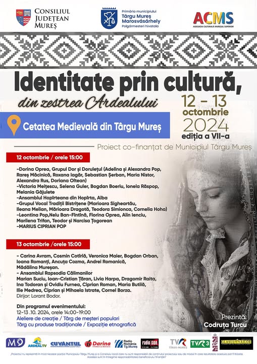 Identitate prin cultură, din zestrea Ardealului, 2024